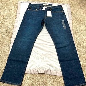 NWT Gap Slim fit Indigo blue
